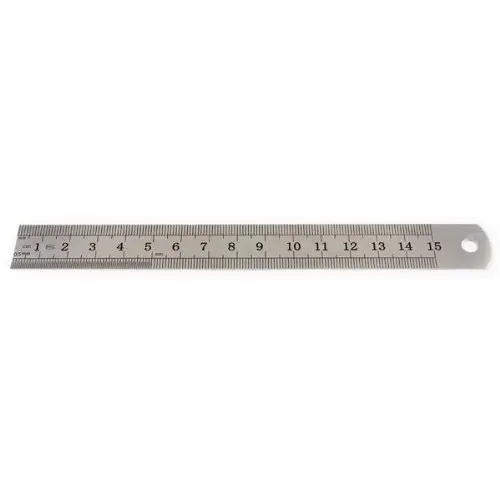 

Stainless Steel Measuring Ruler Rule Scale Machinist Tools 15cm 6 inch