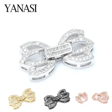 Застежками для браслеты из жемчуга ожерелья ювелирные изделия делает Медь соединительные зажимы пряжки аксессуары для бижутерии DIY для ювелирных изделий фурнитура для бижутерии фермуар