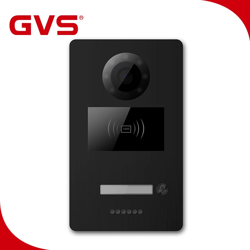 Gvs Tcp Ip Serii H Dc 24 V Czarny Wideo Domofon Typ Ukladu Scalonego Villa Mini Odkryty Monitor Dla Domu Willi Apartament Biuro Aliexpress