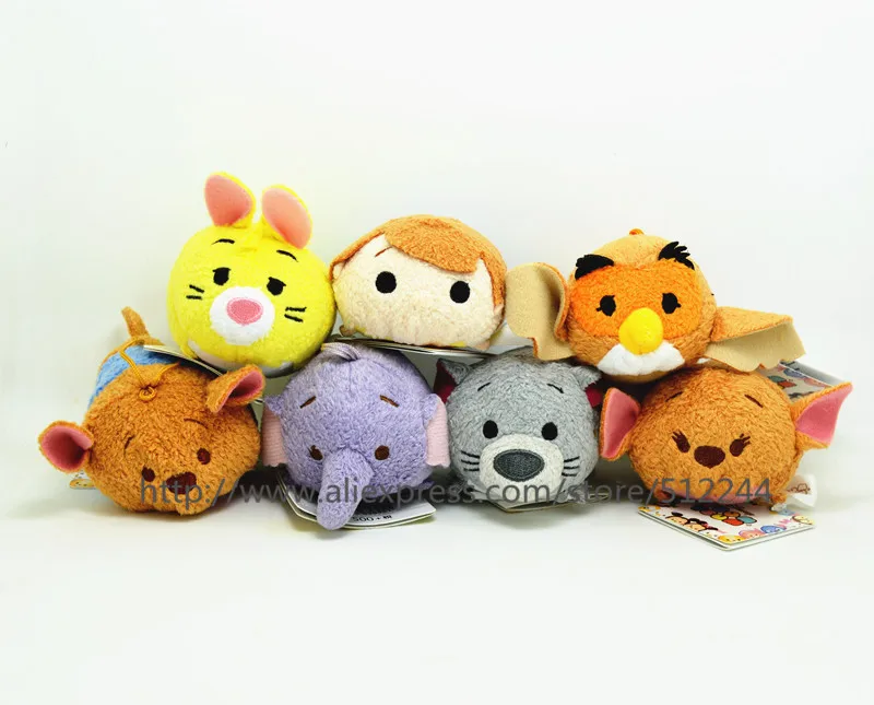 3.5" New Roo Lou in Winnie the Pooh Tsum Tsum Plush Stuffed Toy Doll Gift
