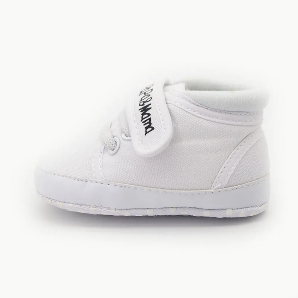 

I Love Mother & Dad Design Babies Shoes Unisex Kids Classic Sports Sneakers For Newborn Age 0-15 Months First Walkers Wholesale