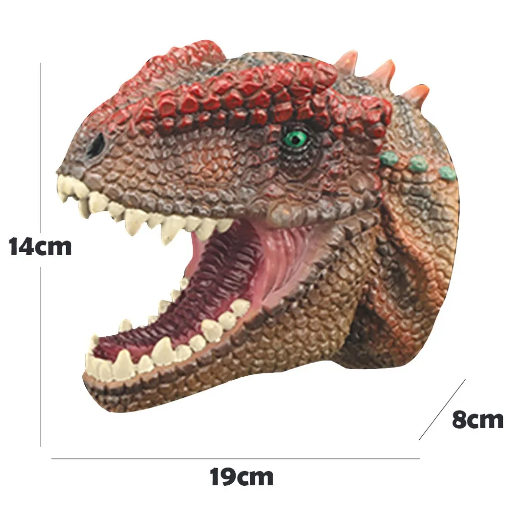 Динозавр ручной Куклы ролевые игры реалистичные тираннозавр рекс голова перчатки мягкая игрушка куклы детские игрушки животные игрушки для детей