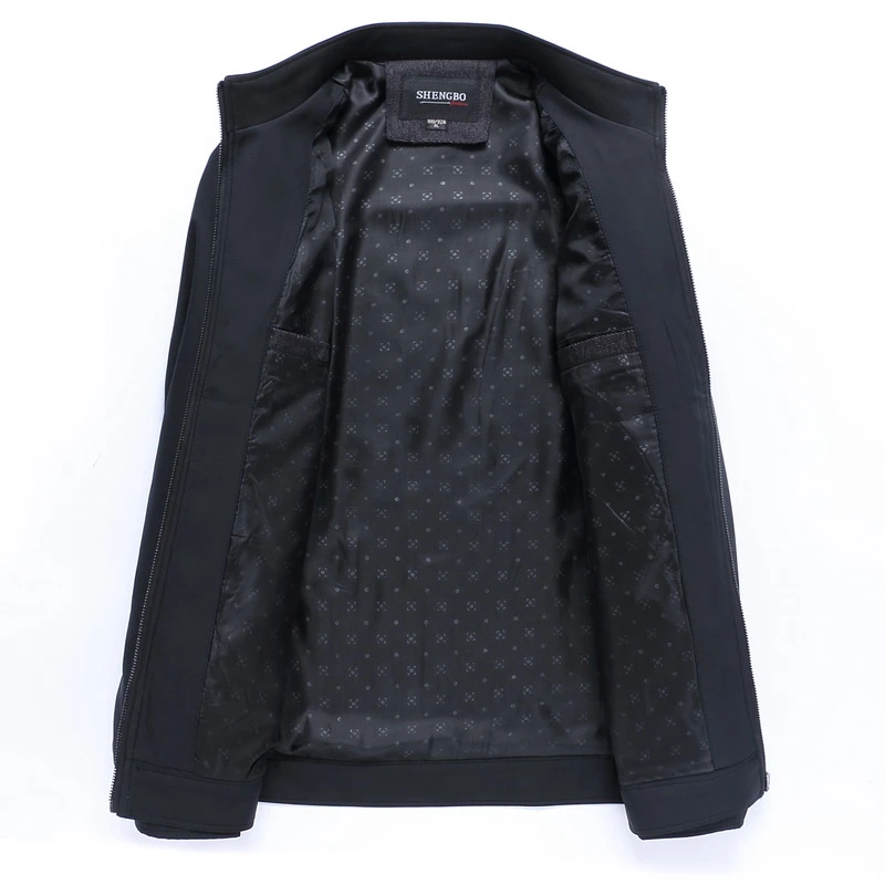 XingDeng Новая повседневная однотонная Модная приталенная куртка-бомбер мужская демисезонная куртка бейсбольная куртка мужская верхняя одежда плюс 4xl