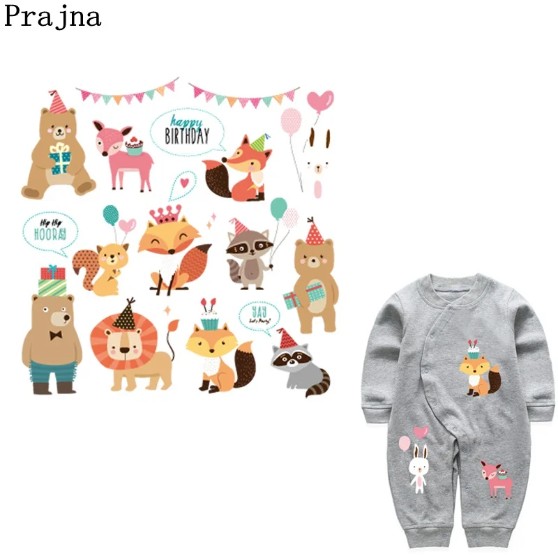 

Prajna Iron-On Transfer T shirt Heat Transfer Vinyl Stickers Thermal Transfer Stickers For Clothing Party Anime Iron Patch Badge