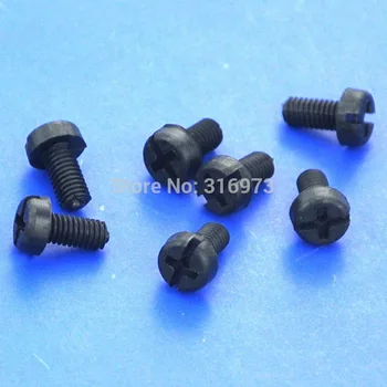 

(50 pcs/lot ) M3x6mm Black Nylon Screw.