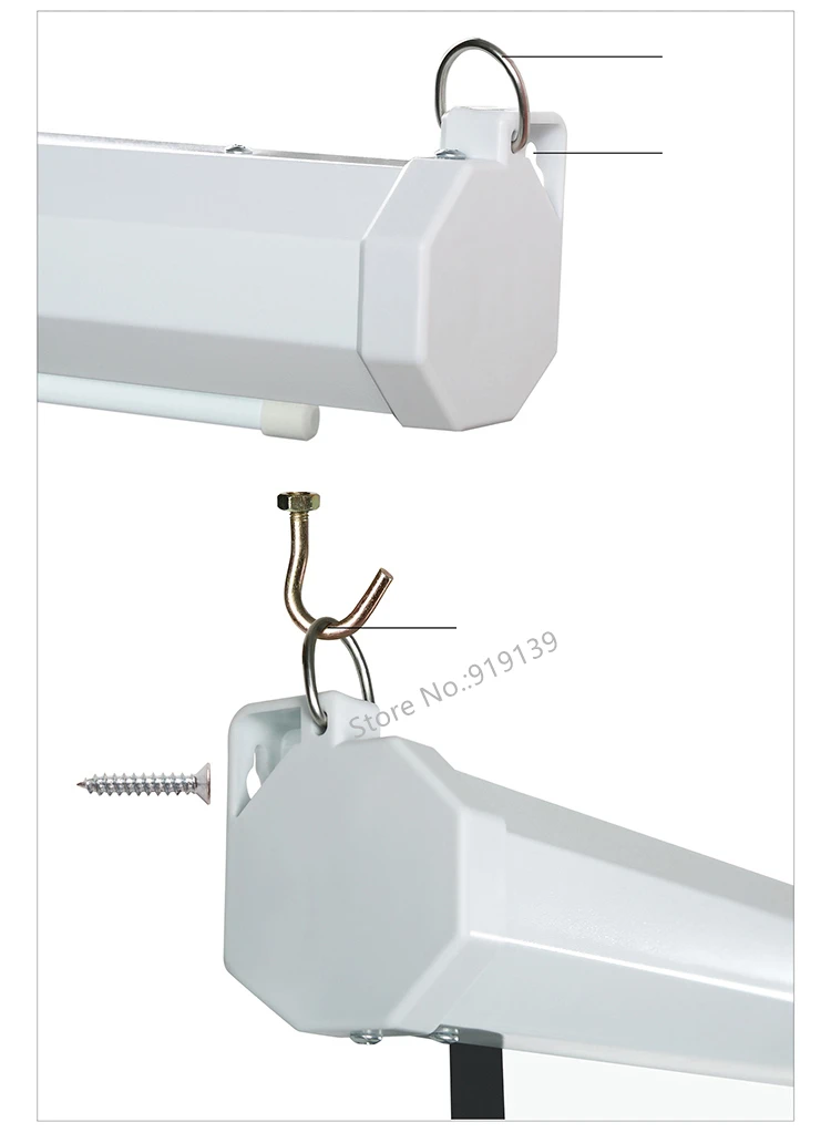 133 Inch 16 to 9 motorized screen pic 23