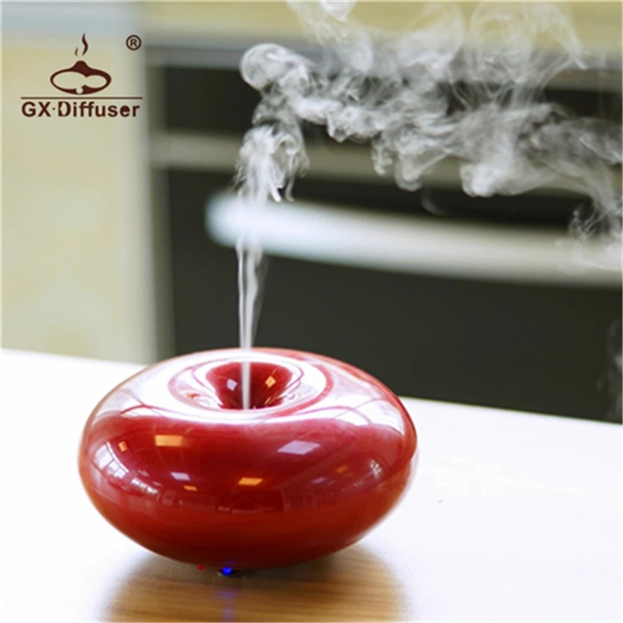 

GX.Diffuser 160ml Essential Oil Humidifier Ultrasonic Aroma Diffuser Home Car Aromatherapy Air Purifier LED Lights Mist Maker