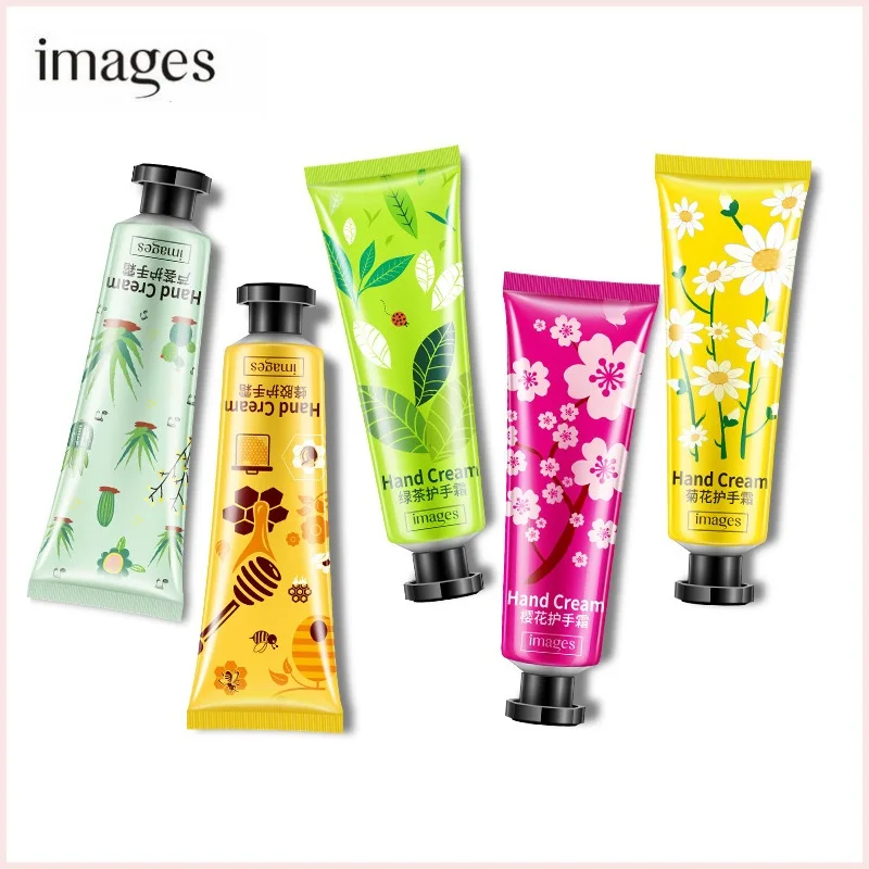 

Images Hand Creams Plant Extract Fragrance Moisturizing Nourishing Hand Cream suit Anti drying Anti wrinkle Skin Care 30g