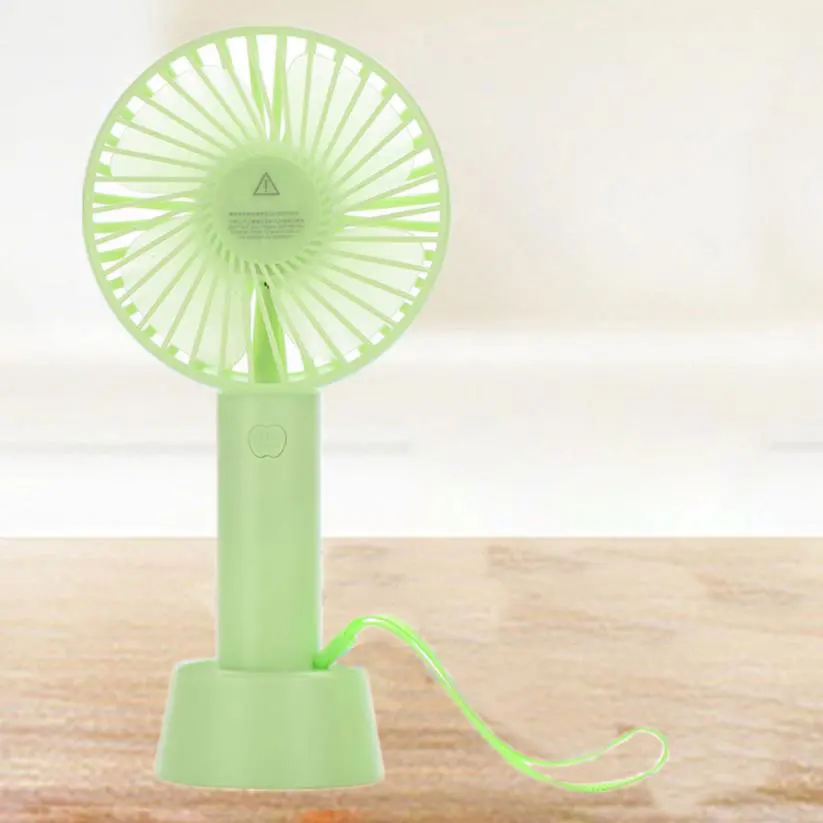 Mini ventilador de mano usb 3 enfriador de aire de color ventilador portátil Velocidad Ajustable 3 engranaje ventilador de batería recargable ventilador portátil