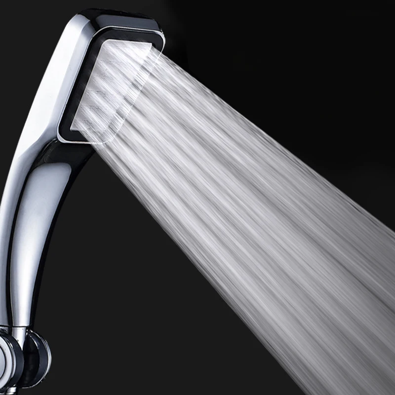300 отверстие ручной душ Увеличение давления воды моющийся boost экономии воды Сопротивление душ современный ванная комната принять душ - Цвет: 300 holes