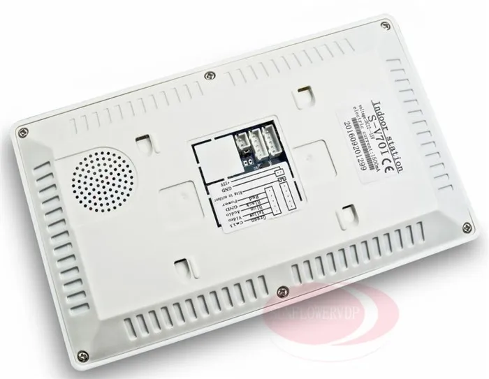 Бесплатная доставка 2 HD 700 линий камер код и RFID карты разблокировать 3 мониторы 7 "ЖК-дисплей Видеомонитор Интерком системы Дверные звонки