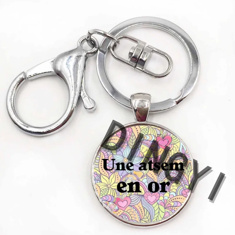 10silver keychain.