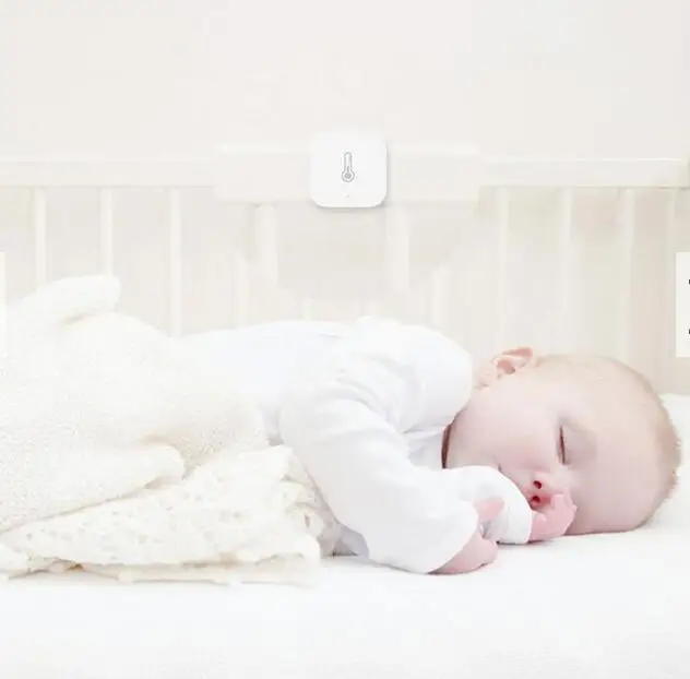 Original Xiaomi Aqara Smart Temperature Humidity Sensor Air Pressure Wireless Remote Control ZigBee Wifi Connection Home Device