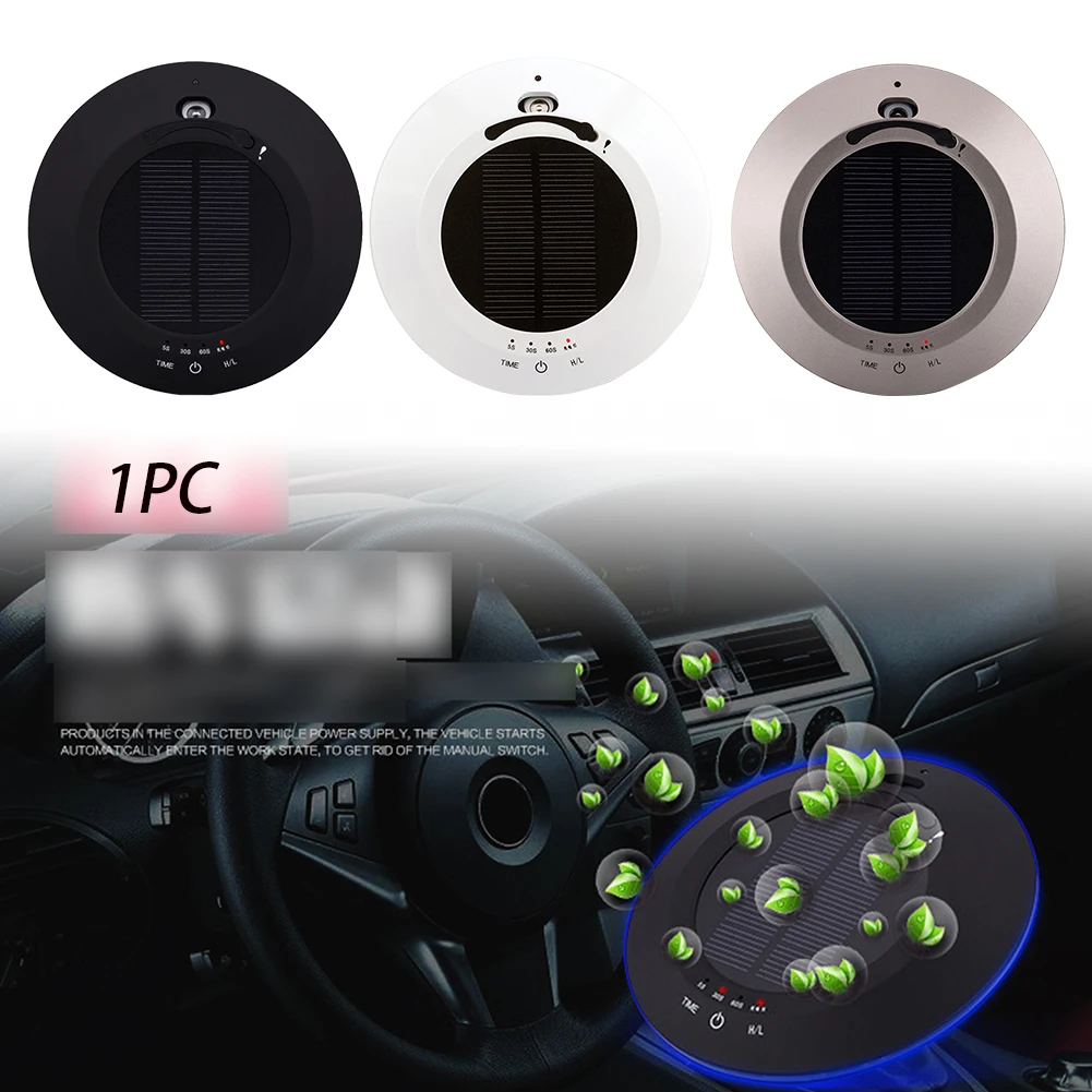 

Sprayer Humidifier Auto Dust Removing Fresh Portable Negative Ion Solar Power Cleaner Car Air Purifier Aroma Diffuser Ionizer
