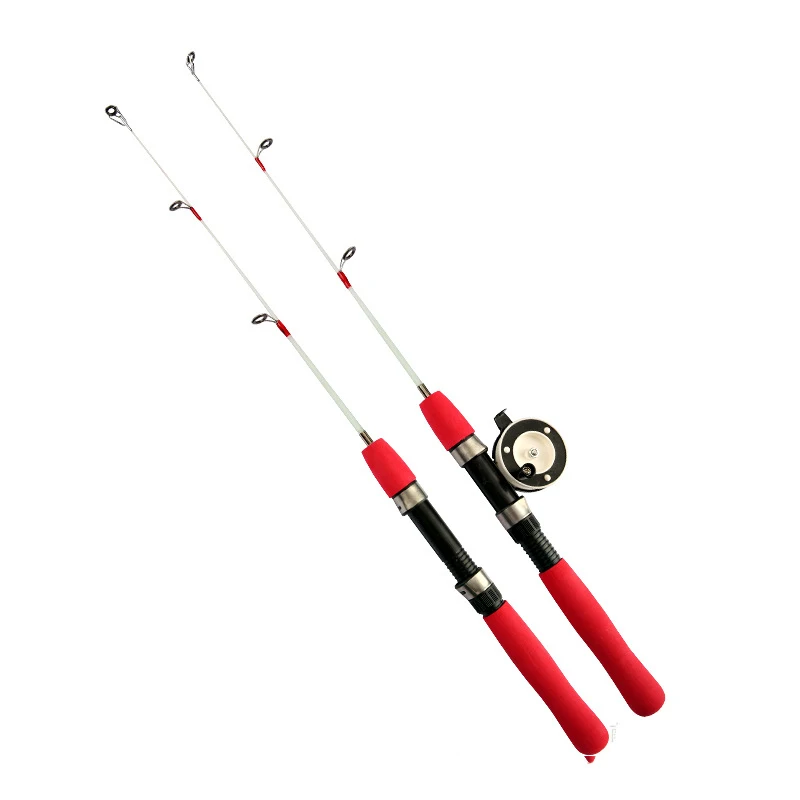 Winter Fishing Ultra Short Fishing Rod Winter Fishing Rod Set Portable