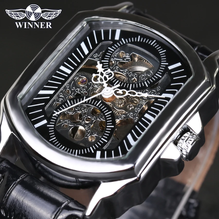 الفائز خمر الكلاسيكية مصمم فضة ستانلس ستيل للرجال ساعات الأعلى ماركة فاخرة رجال الميكانيكية التلقائية ووتش ساعة الفائز خمر الكلاسيكية مصمم فضة ستانلس ستيل للرجال ساعات الأعلى ماركة فاخرة رجال الميكانيكية التلقائية ووتش ساعة