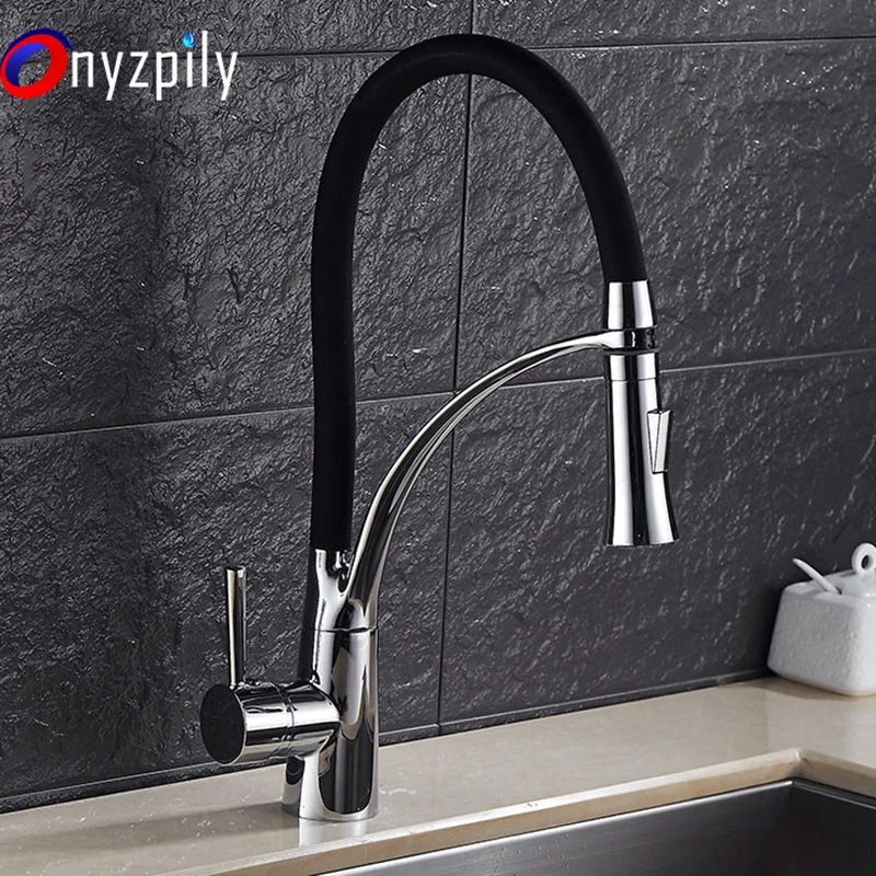 

Deck Mount Kitchen Faucet Cold and Hot Water Kitchen Tap Can Rotate torneira para cozinha