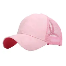 Женский хип-хоп отдых на открытом воздухе легкий солнечный свет Snapback летняя камуфляжная бейсболка спортивный Бюстгалтер с сеткой модный конский хвостик