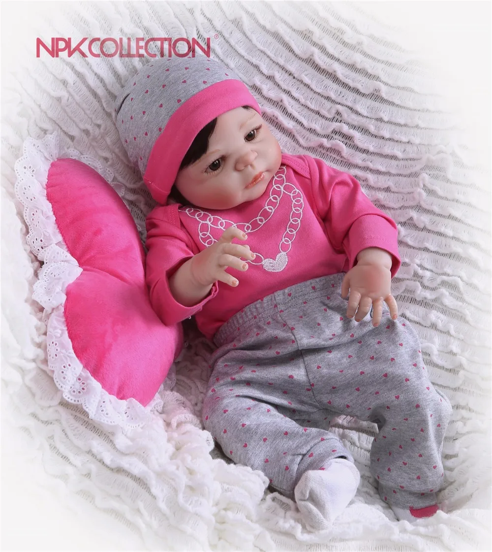 NPKCOLLECTION 2018 новый дизайн Кукла полностью силиконовая Реалистичная кукла реборн