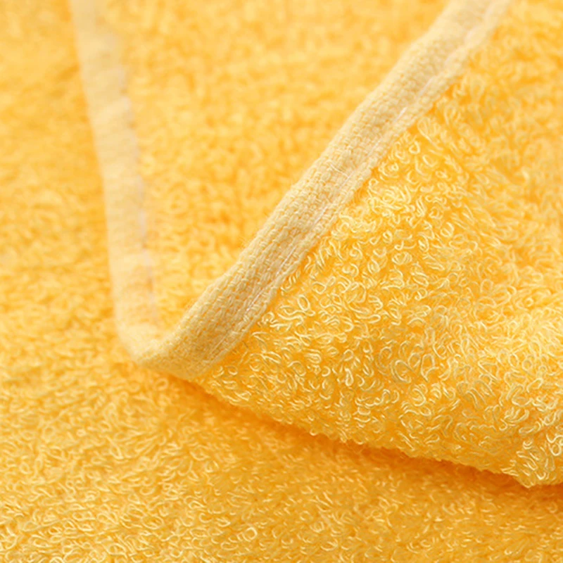1 Piece Bamboo Fiber Fabric Solid Color Face Towel Absorbent Soft Hand Face Towel 25*25cm Spring Autumn Towel for Children 5