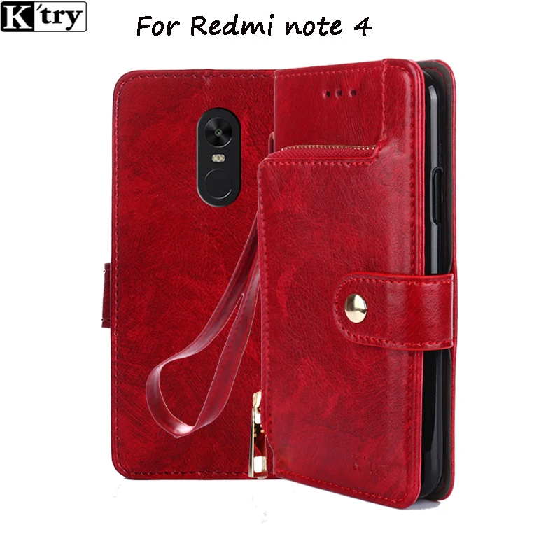 

For Xiaomi Redmi Note 4 Case Flip PU Leather Case For Xiaomi Redmi Note 4 Pro 5.5'' Book Style Leather Stand Cover