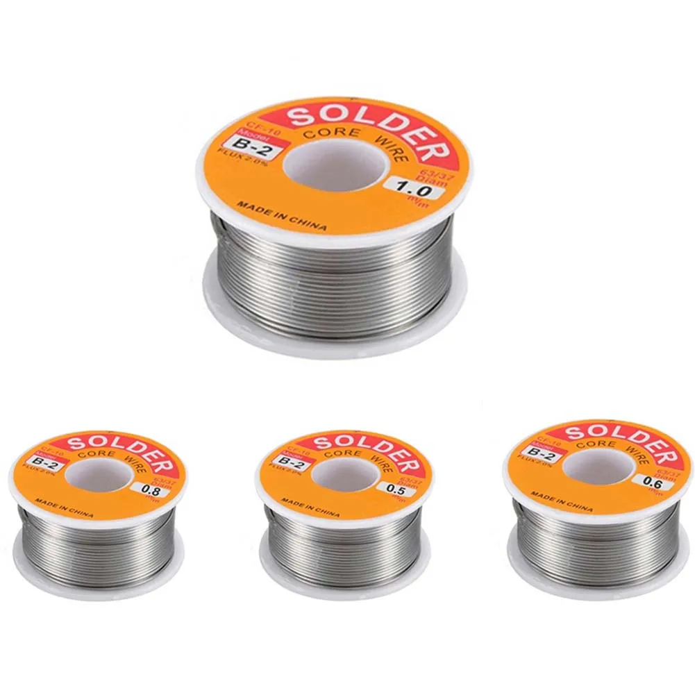 0.5 /0.6 /0.8 /1 mm Soldering Wire Welding Flux Tie Lead Solder Silver