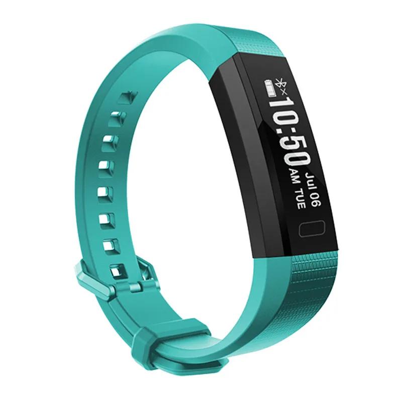Фитнес Smart wristch Wearble устройство для iOS Android шагомер движения монитор состояния тела телефон анти-потеря персональное напоминание - Цвет: Зеленый