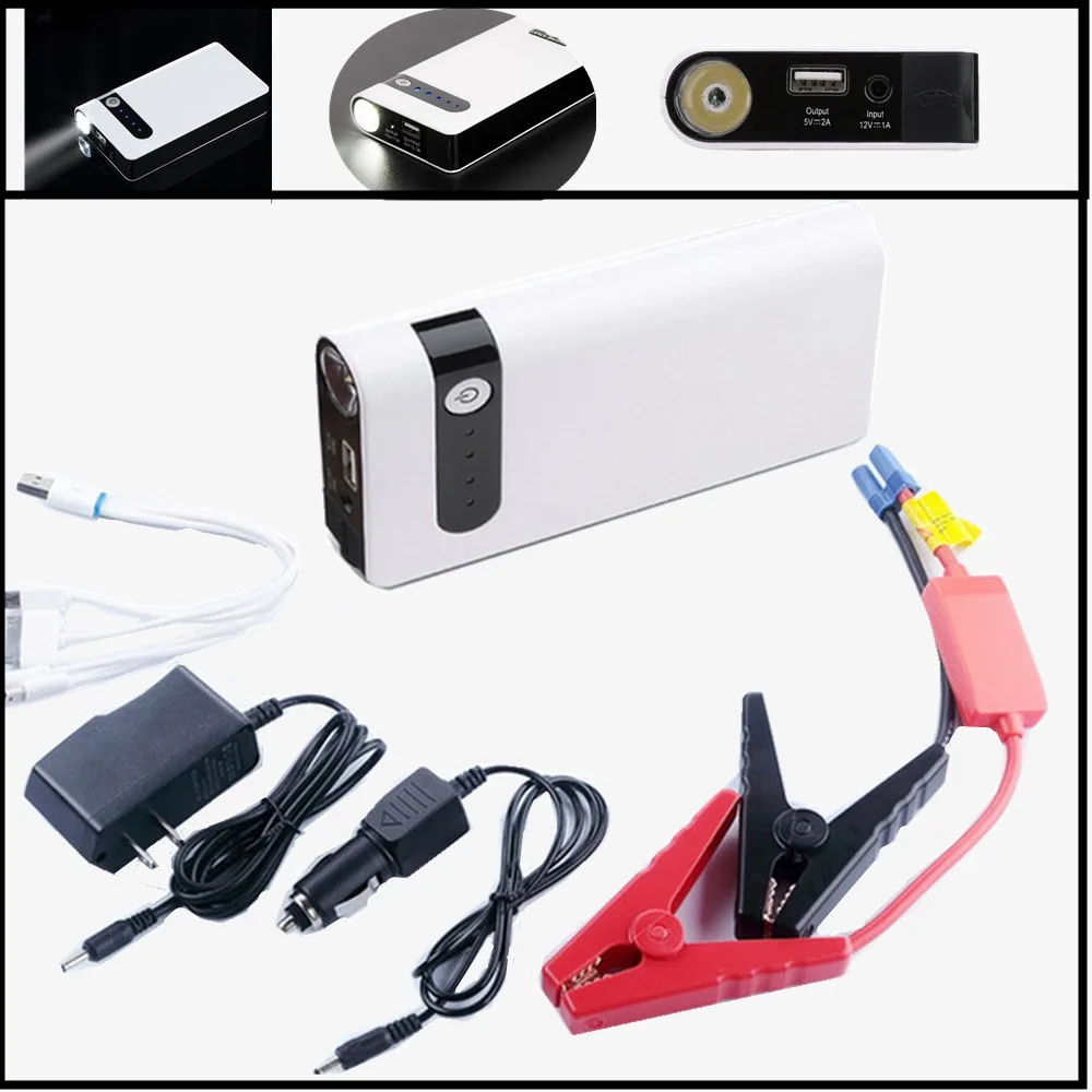 Portable Car Jump Starter Multi Function Diesel Power Bank Bateria