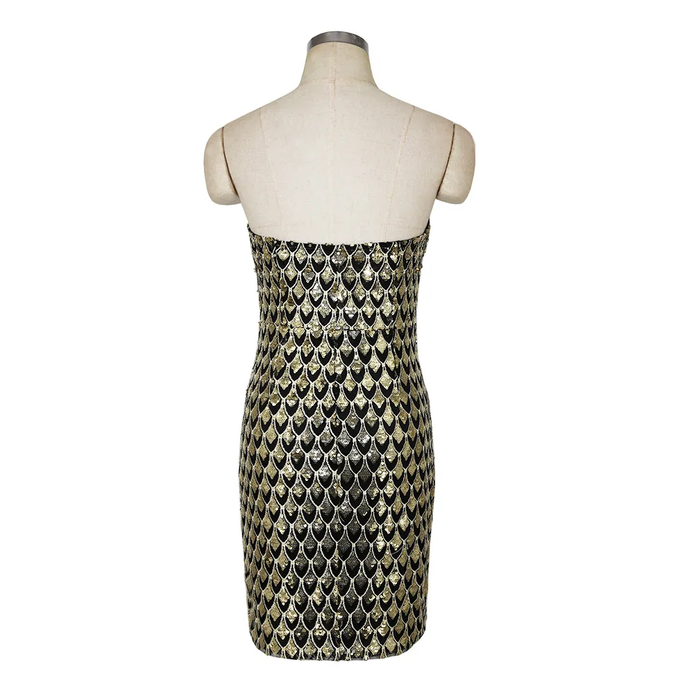 sequin tube dress 2122 (2)
