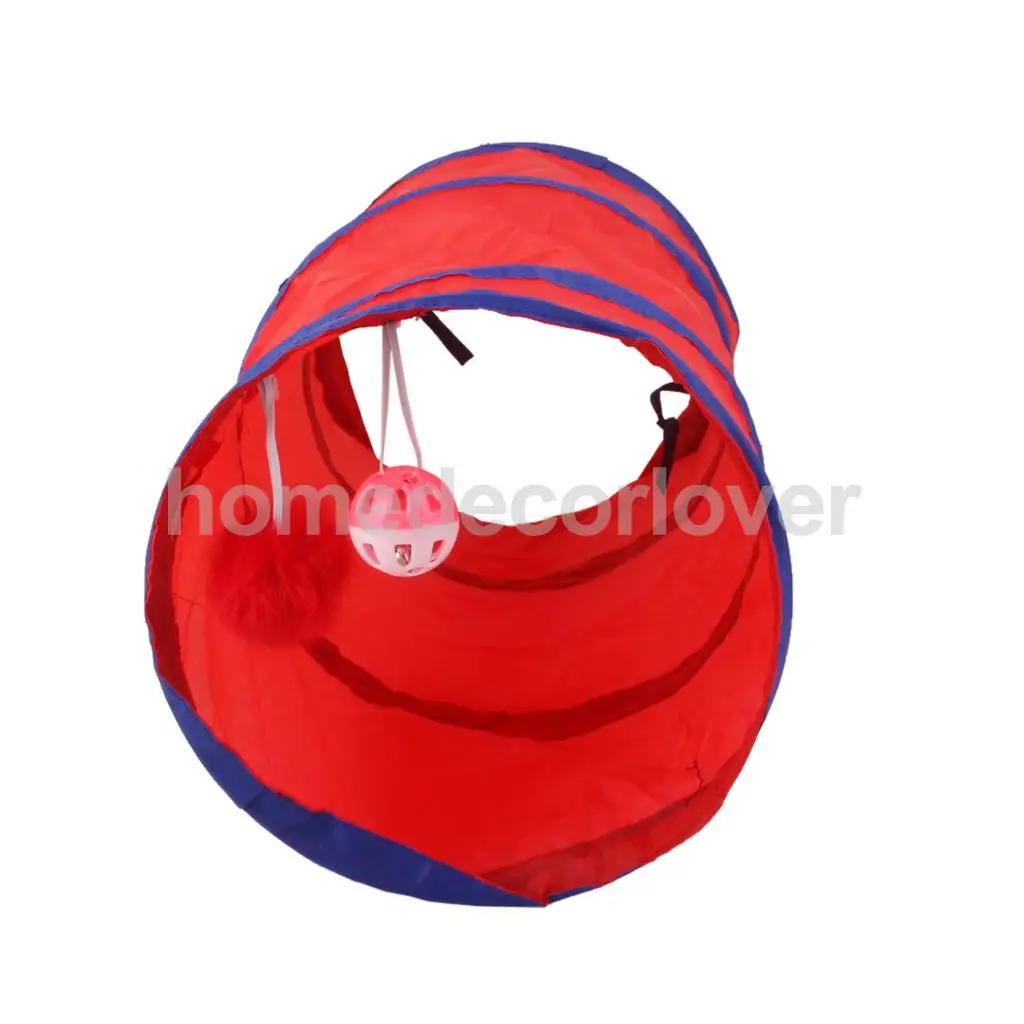 Pop Up Cat Dog Pet Favor Play Tunnel Exercise Activity Toy Camouflage