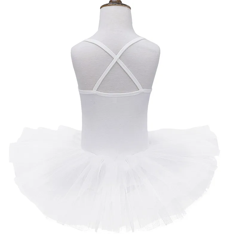 TiaoBug/Детский костюм феи балерины без рукавов для выпускного бала; балетное платье-пачка с блестками для девочек; гимнастическое трико; детская Одежда для танцев