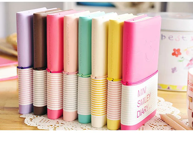 Paper Colorful Mini Smile Planners Kawaii Journal Diary Notebook Portable Memory Book Office & School Supplies Promotion Gift Paper Colorful Mini Smile Planners Kawaii Journal Diary Notebook Portable Memory Book Office & School Supplies Promotion Gift