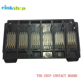 

einkshop Cartridge Chip Contact Board For epson stylus photo tx650 For Epson Stylus Photo T50 P50 R270 R390 R330 TX650 Contact