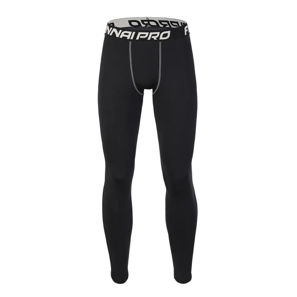 

Hot Sales Mens Pant Fashion Trousers Solid Workout Leggings Fitness Sports Gym Athletic Pants For Men Running Tights Sportswear