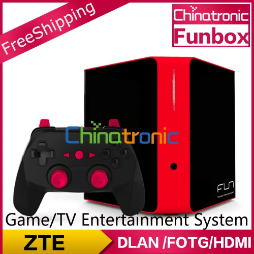 Original ZTE FunBox Game&TV entertainment system Tegra 4 1.8G CPU 2.4G