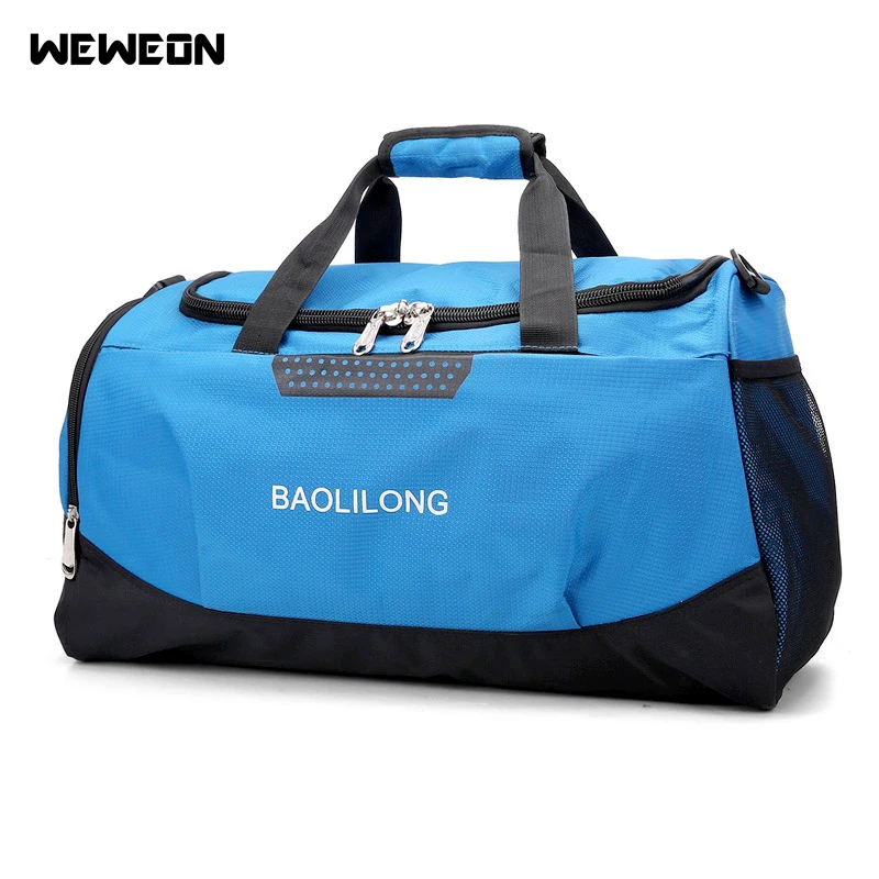 2017 New Professional Single Shoulder Gym Bag Fitness Handbag Big Capacity Sports Bag Athletic