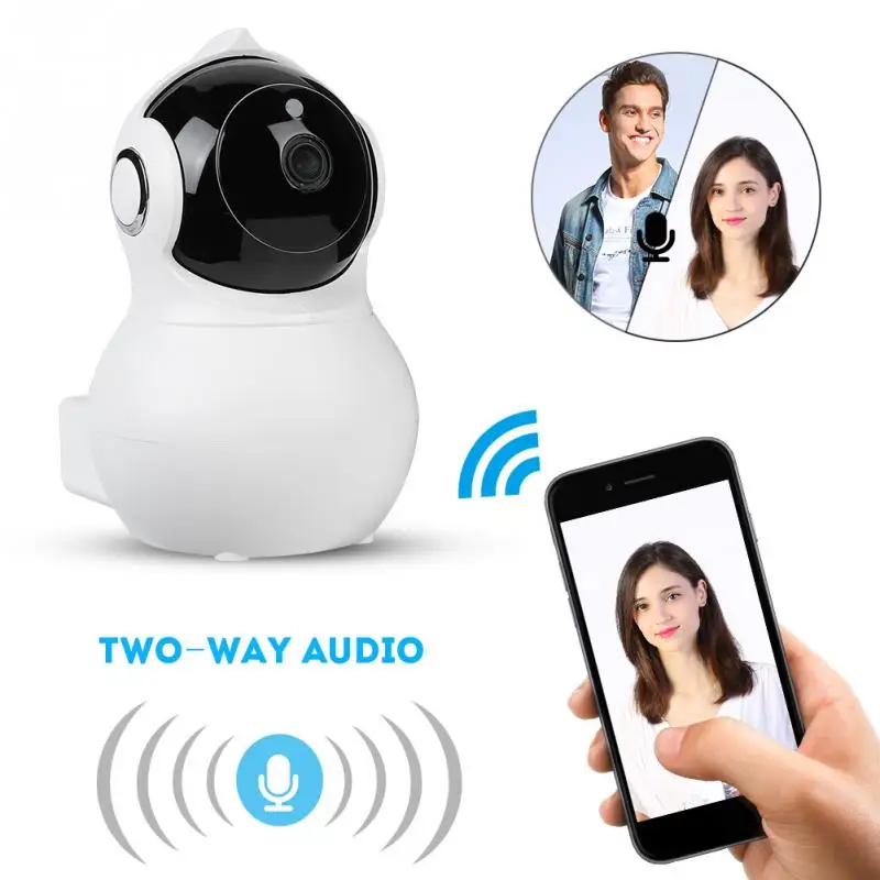 

100-240V WiFi Webcam Wireless 1080P Security Camera Network CCTV Infrared Night Vision