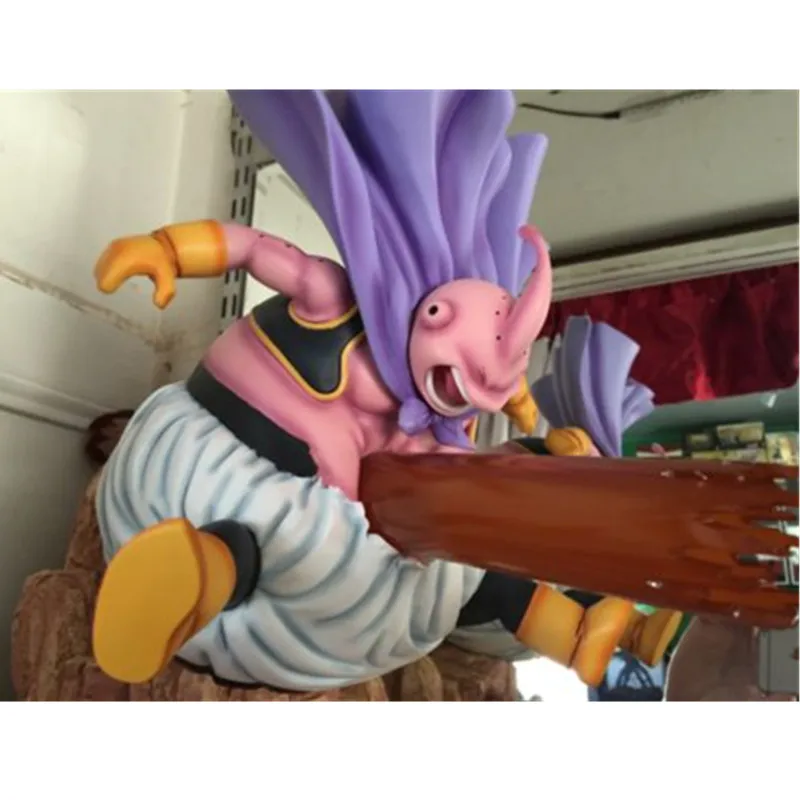 Dragon Ball DBZ Demonization Vegeta VS Majin Buu 1/6 GK статуя смолы фигурка для украшения дома X89