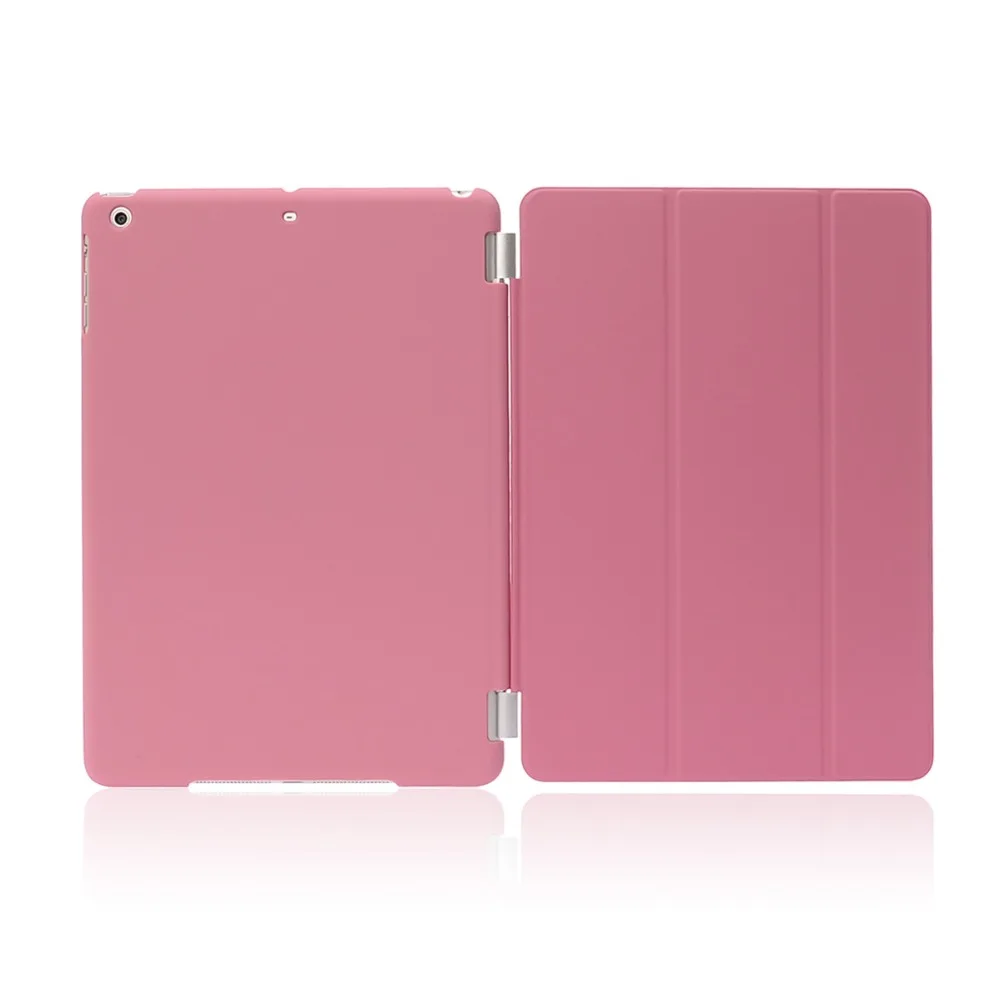 Для iPad air Wake Up Fold Stand кожаный чехол умный протектор для 9 7 дюймов 2017 складной книжка