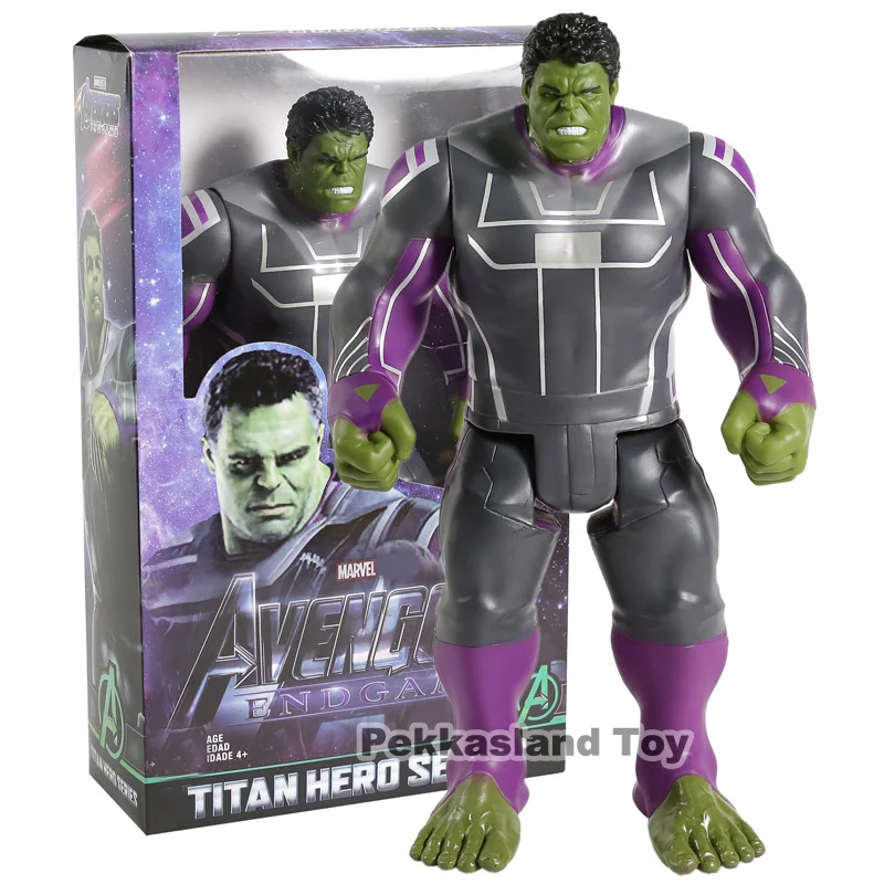 

Movie Marvel Avengers Endgame Hulk 30cm Action Figure KO's 12" Tit Titan Hero Series Kid Toys