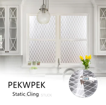 

No glue electrostatic glass film opaque window and door sticker transparent simple diagonal office partition 30-90CM