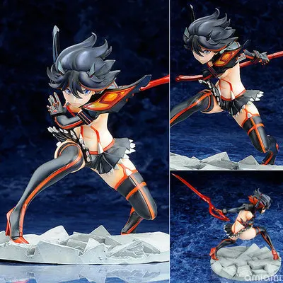 15 см Kill La Kill Matoi Ryuuko Figma 220 фигурка ПВХ игрушки коллекция кукла аниме мультфильм модель для друга подарок