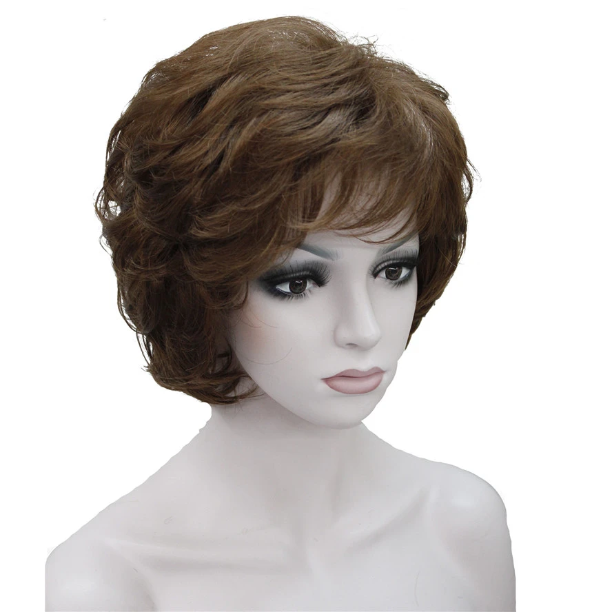 Strongbeauty 女性のかつらブラック ブラウンナチュラルショートカーリーヘア合成フルウィッグ 18 色 Wig Black Wigs Black Womenwig Full Aliexpress