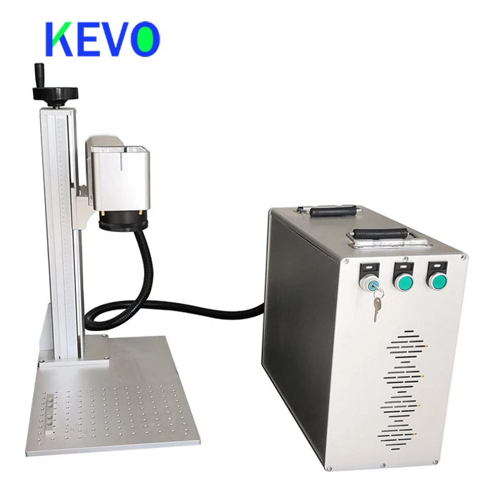 Small Portable Fiber Laser Marker engraving machine For Metal/plastic/tag/key | Инструменты