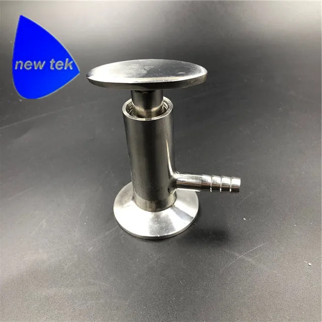 1,5 дюймов(50,5 мм OD) Tri зажим клапан отбора проб SS304 Нержавеющая сталь