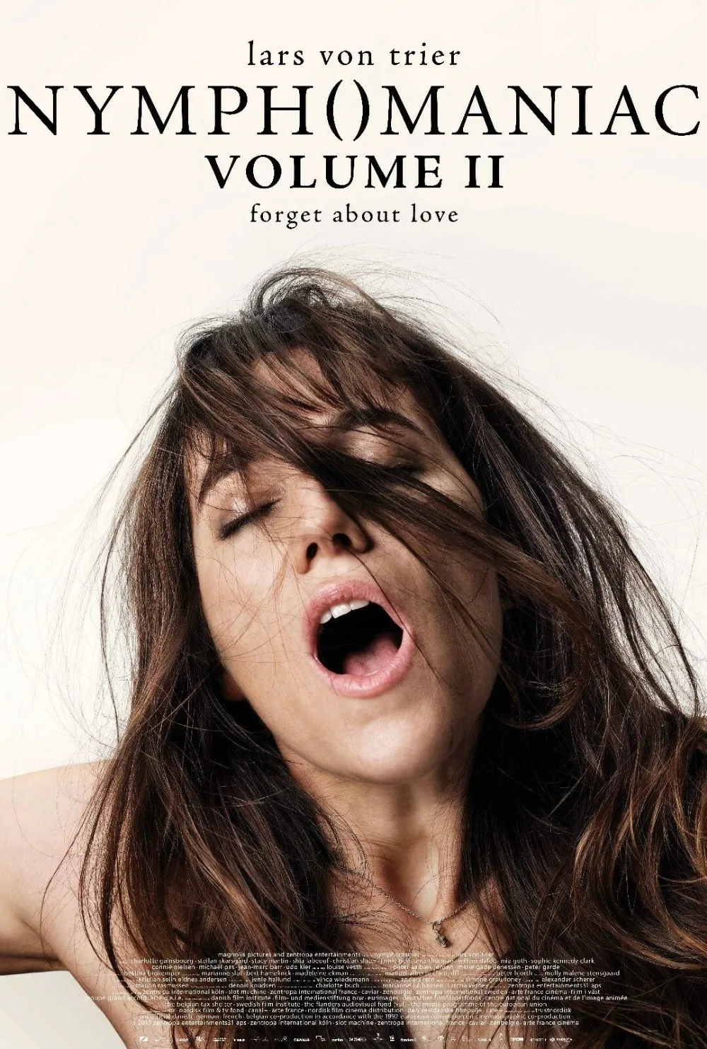 Nymphomaniac Том 2 (2014) Фильм Charlotte gainsburg Шелковый плакат настенная живопись