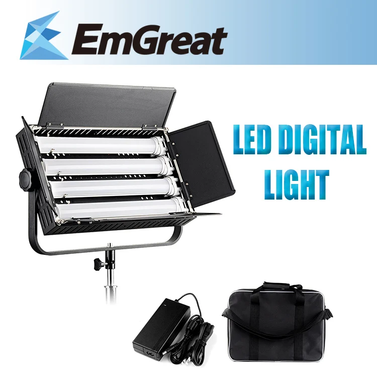 

Professional LED Digital Studio Video Light Fill Light CS-600 CRI 90+ 3200K-5600K Photography Lighting w/ Carrying Bag Case