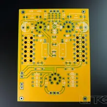 Горячая 1 шт. LITELS24 ламповый усилитель для наушников+ передняя плата пустая доска
