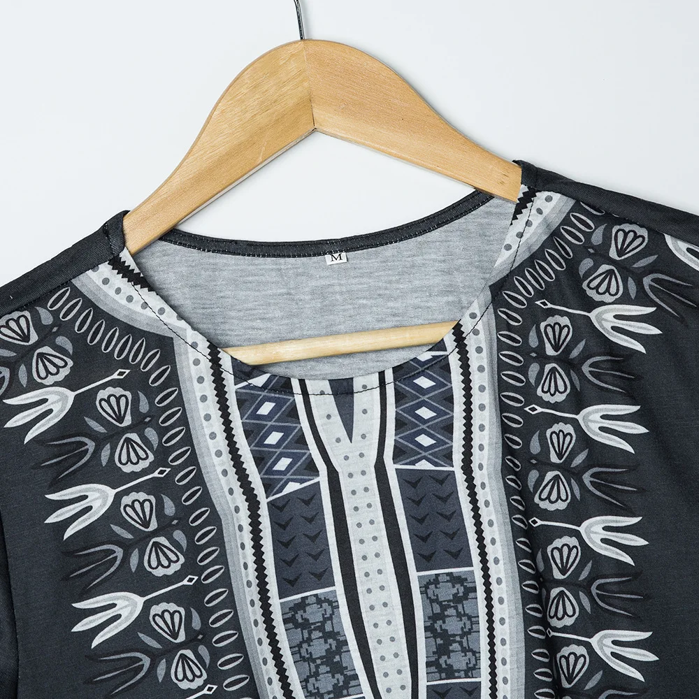 African Riche African Clothing Time-limited Hot Sale Traditional New Arrival Polyester Printing Men Clothes Dashiki Plus sizes (2)