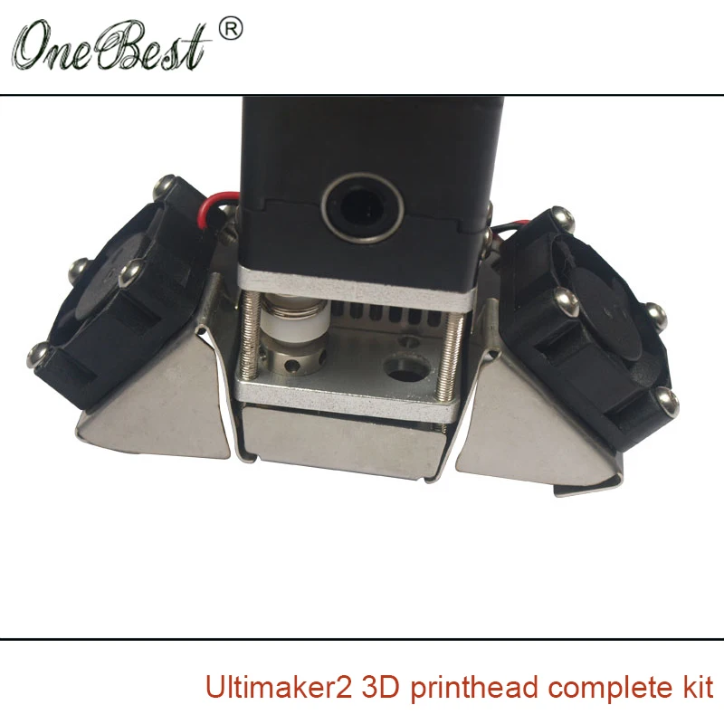 Ultimaker 2 печатающая головка Горячий Конец комплект полная Экструзионная головка сопла 3/0. 4 мм 3d части принтера